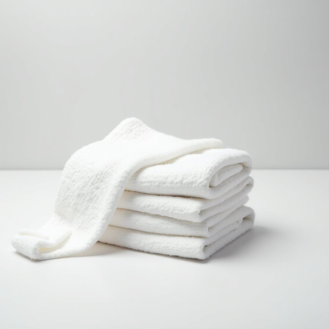 Premium White Cotton Cleaning Rags – Lint-Free and Absorbent